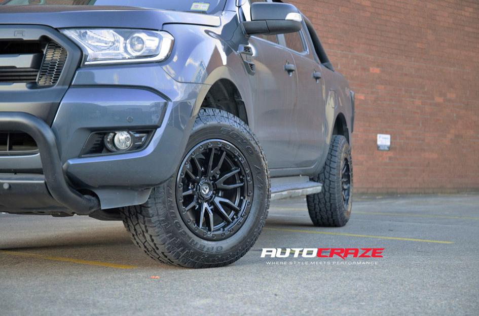 FORD RANGER REBEL MATTE BLACK